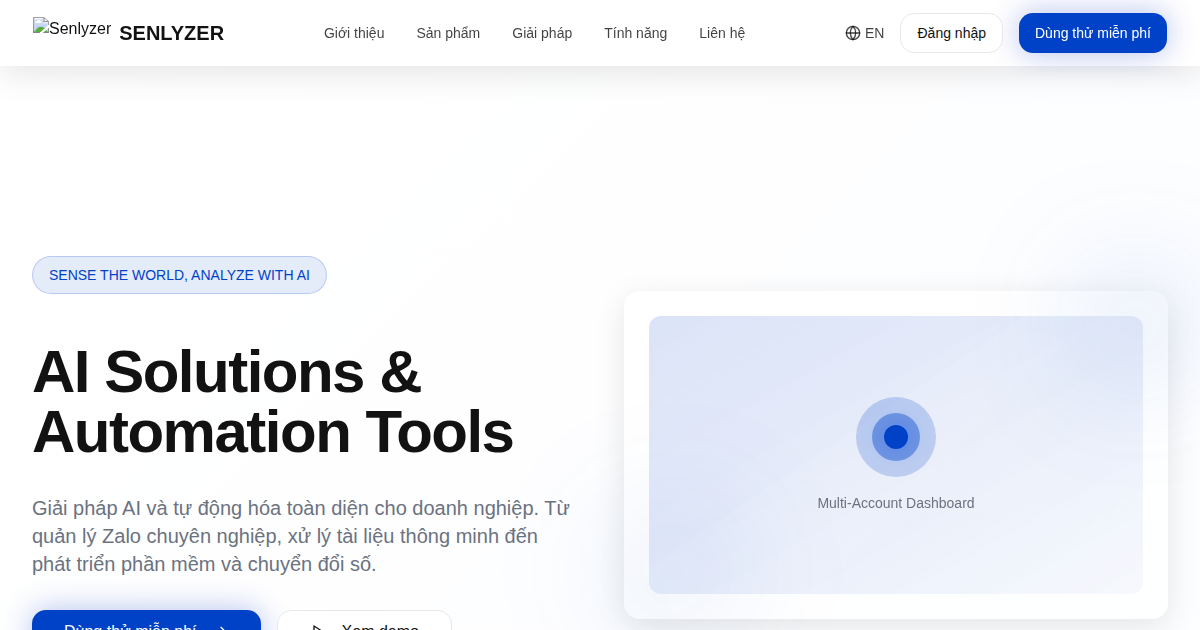 Brand reference from Senlyzer website